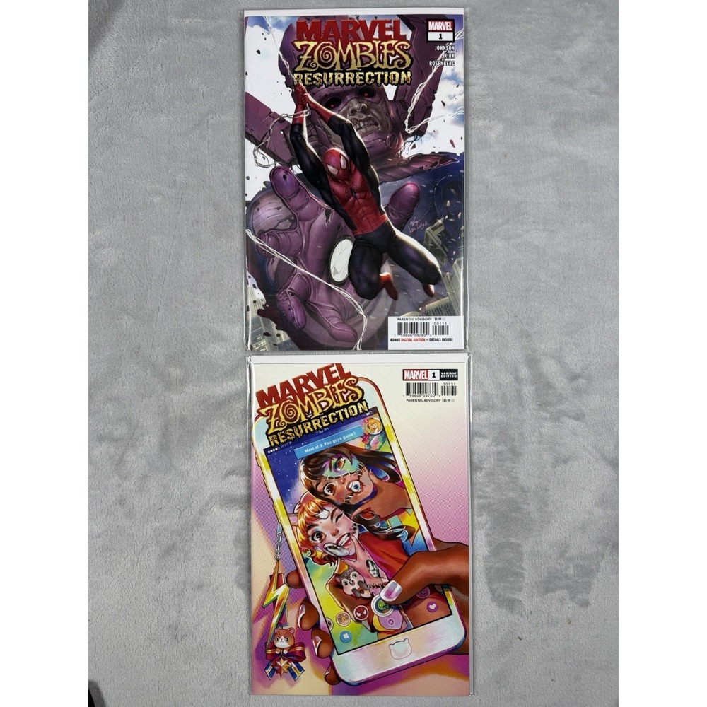 Marvel Zombies Resurrection #1 Lot-Main Kirk Spider-Man Galactus Cover+ Variant